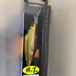 Leurre Shimano Cardiff Monster Limited 7cm 7 Flottant 7,8 Black Gold