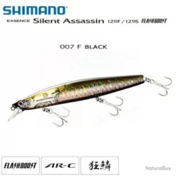 Poisson Nageur Shimano Exsence Silent Assassin Flash Boost 129F 007