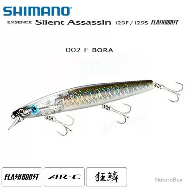 Poisson Nageur Shimano Exsence Silent Assassin Flash Boost 129S 002 3 Poisson Nageur Shimano Exsence Silent Assassin Flash Boost 129S 002