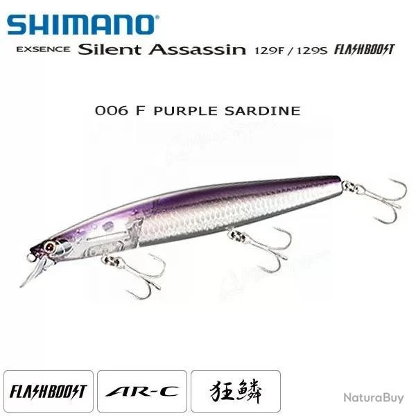 Poisson Nageur Shimano Exsence Silent Assassin Flash Boost 129S 006 3 Poisson Nageur Shimano Exsence Silent Assassin Flash Boost 129S 006