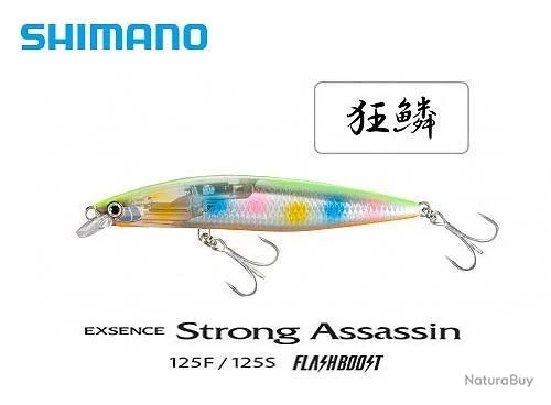 Poisson Nageur Shimano Exsence Strong Assassin Flash Boost 125F 005 3 Poisson Nageur Shimano Exsence Strong Assassin Flash Boost 125F 005