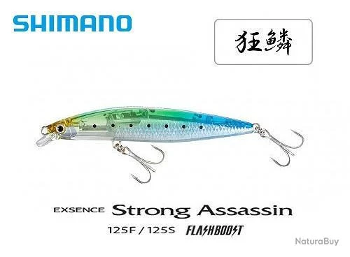 Poisson Nageur Shimano Exsence Strong Assassin Flash Boost 125S 006 3 Poisson Nageur Shimano Exsence Strong Assassin Flash Boost 125S 006