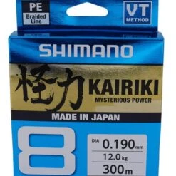 Tresse Shimano Kairiki 8 300m Steel Grey 23/100