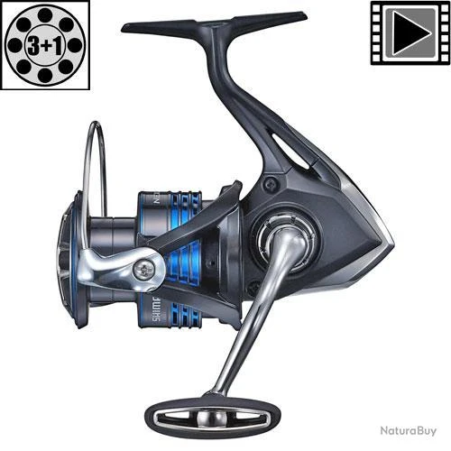 Moulinet Spinning Shimano Nexave FI 2500 HG 4 Moulinet Spinning Shimano Nexave FI 2500 HG â Image 2