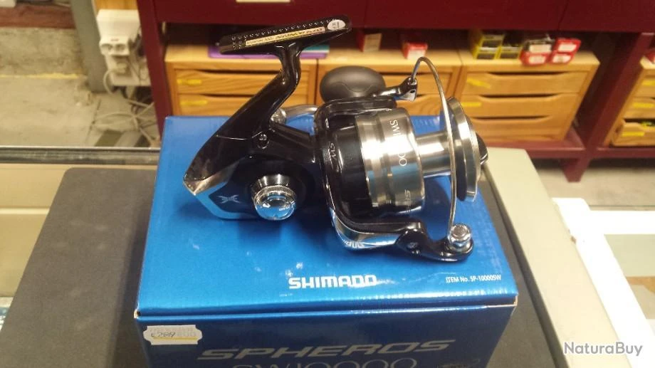 Moulinet Shimano SPHEROS SW 10000 5 Moulinet Shimano SPHEROS SW 10000 – Image 3